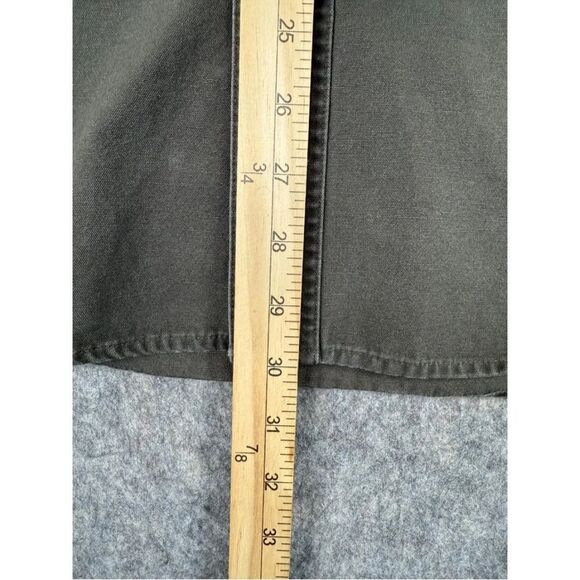 Cabela's Shirt Men's Large Gray Denim 100% Cotton Outdoor Workwear Button-Up - Picture 5 of 8